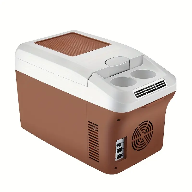 personal thermoelectric cooler warmer 12 liter capacity portable electric car cooler with dc12vac120v and camping use dual use etl listed car refrigerator mini refrigerator cold and warm box makeup box outdoor incubator details 2