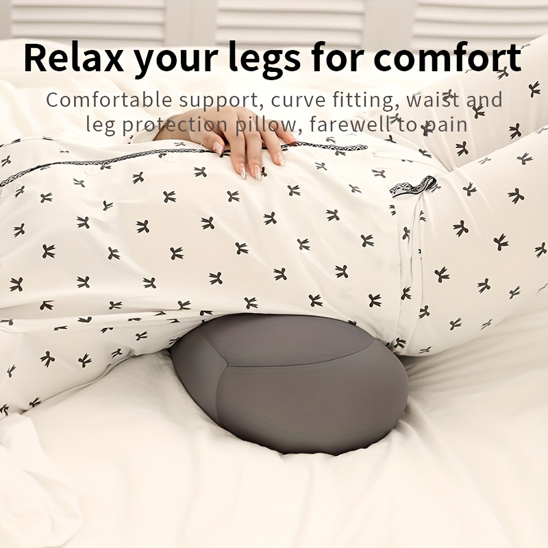 Leg Pillow Ergonomic Side Sleeping Pillows Memory Foam Knee - Temu Germany