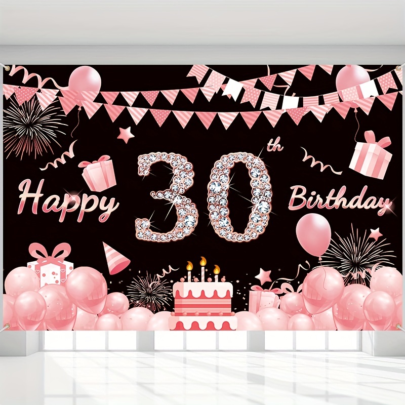 50th Birthday Decoration Women Rose Gold Happy 50th - Temu