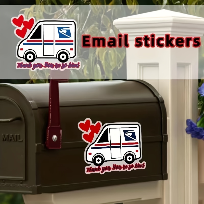 Stickers boîte aux lettres Merci Facteur – Ma Belle Boîte
