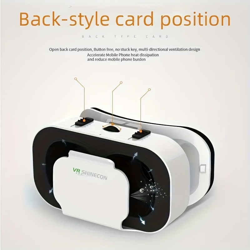 Gafas Realidad Virtual 3D VR Box 11 Mini móviles Android y Iphone Rojo