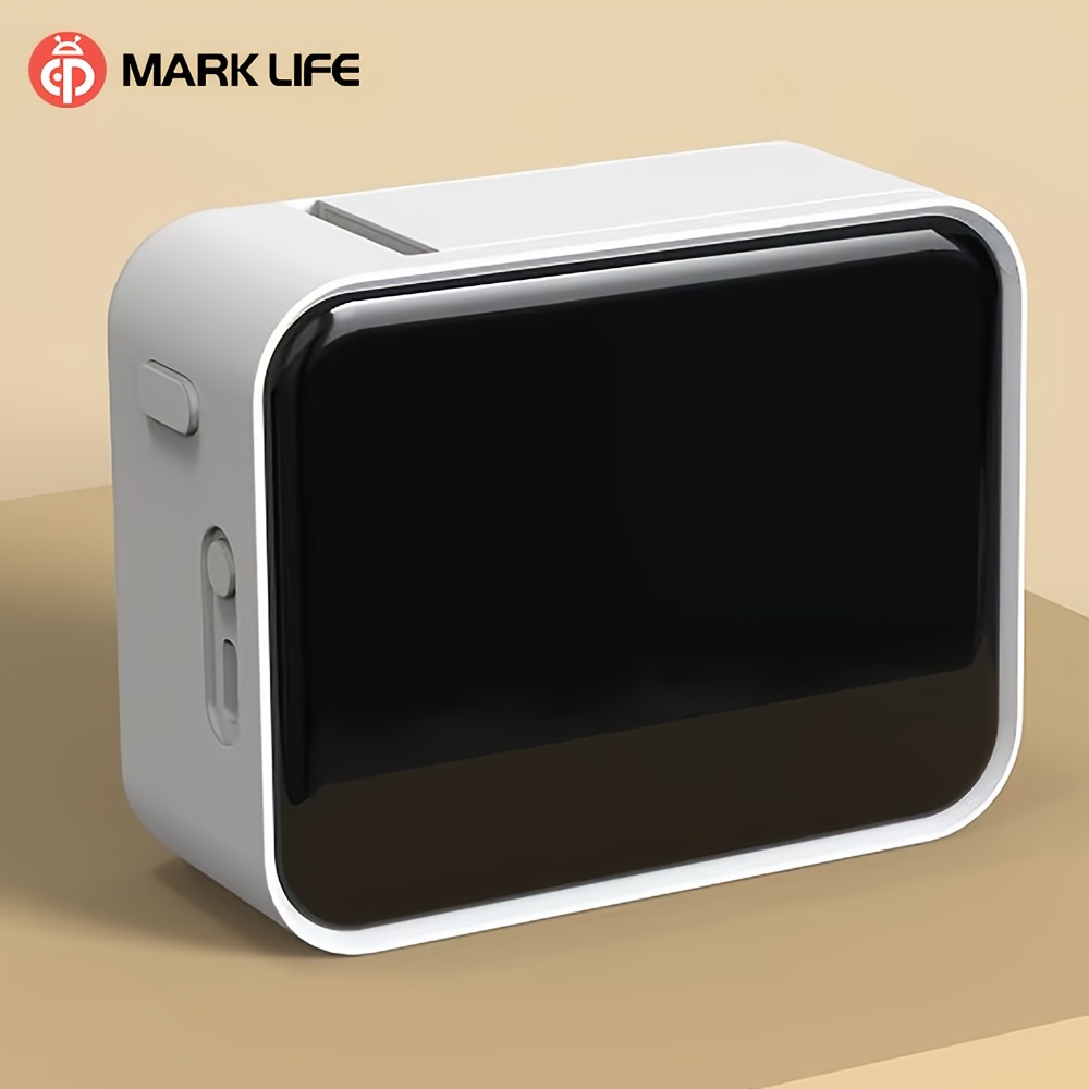 Marklife P15 Mini Étiqueteuse Machine Avec 1 Rouleau 12x40mm