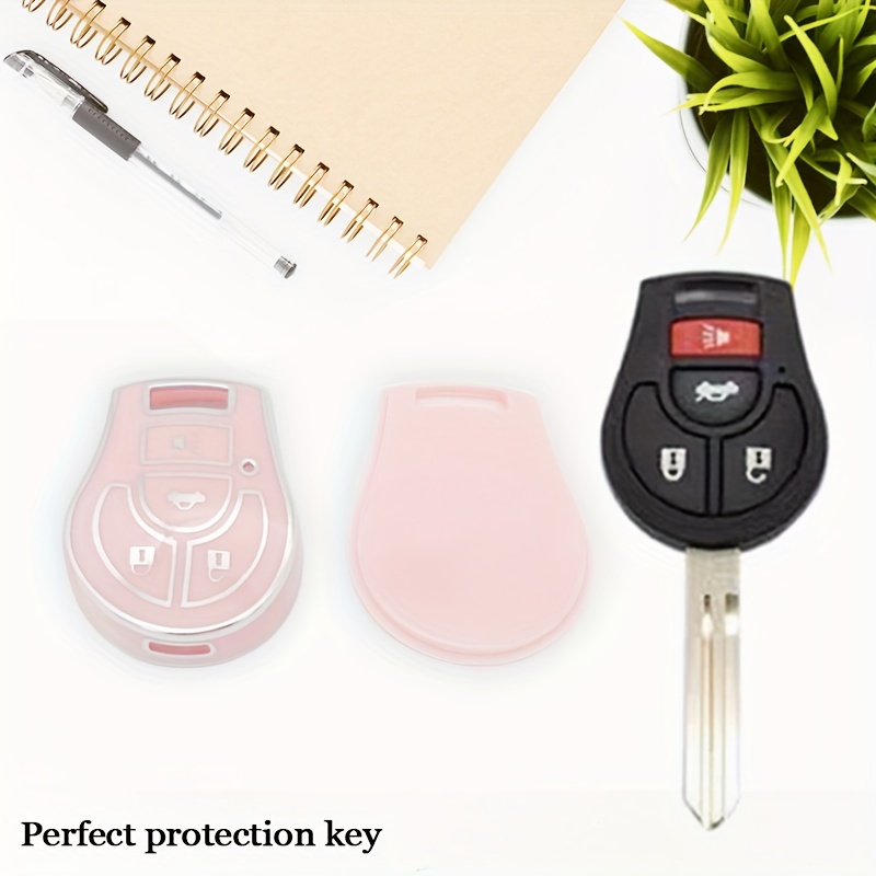 Exquisite Key Fob Cover Soft Tpu Key Case Shell Full - Temu