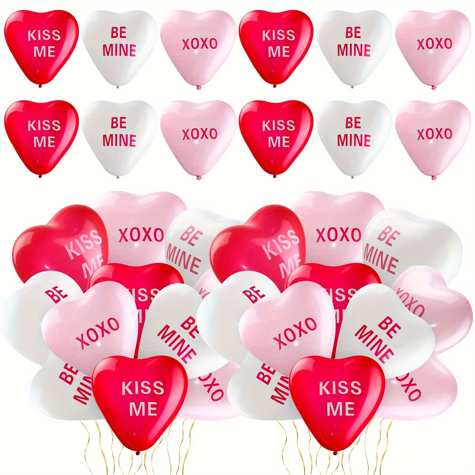 20 Piezas Globos Decoración Día San Valentín 12 Pulgadas - Temu