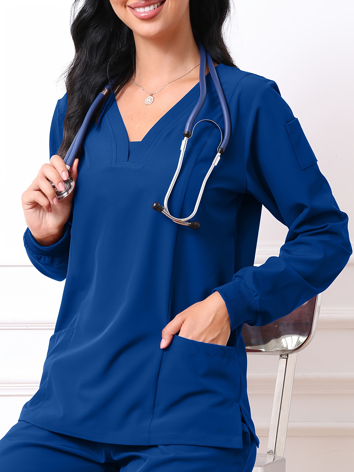 Dentist Work Costume Jogging Pants Spa Uniform Pet Hospital Doctor Scrubs  Women Salon Nursing Uniform - Temu United Arab Emirates