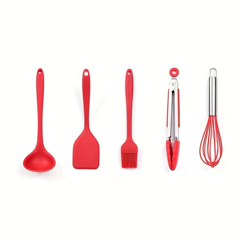 Silicone Cooking Utensils Set, Innovative Non-stick Kitchen Utensil Set,  Heat Resistant Kitchen Cooking Utensils Set, Baking&serving Utensils,  Cookware Gadgets Tools, Kitchen Stuff, Clearance - Temu