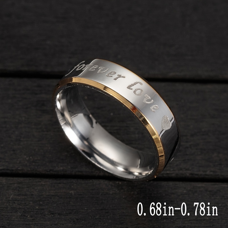 Matching Rings for Couples - Sterling Silver Promise Rings