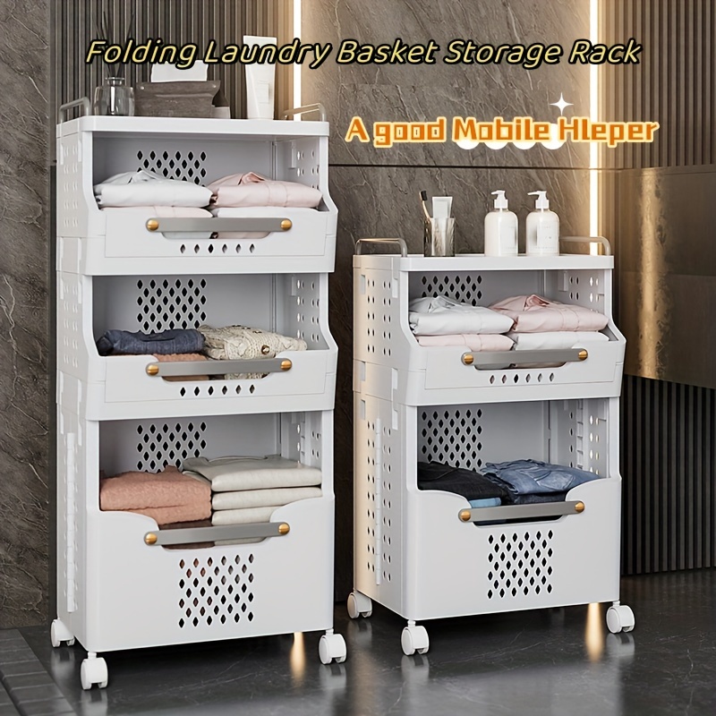 Stackable Laundry Basket Storage