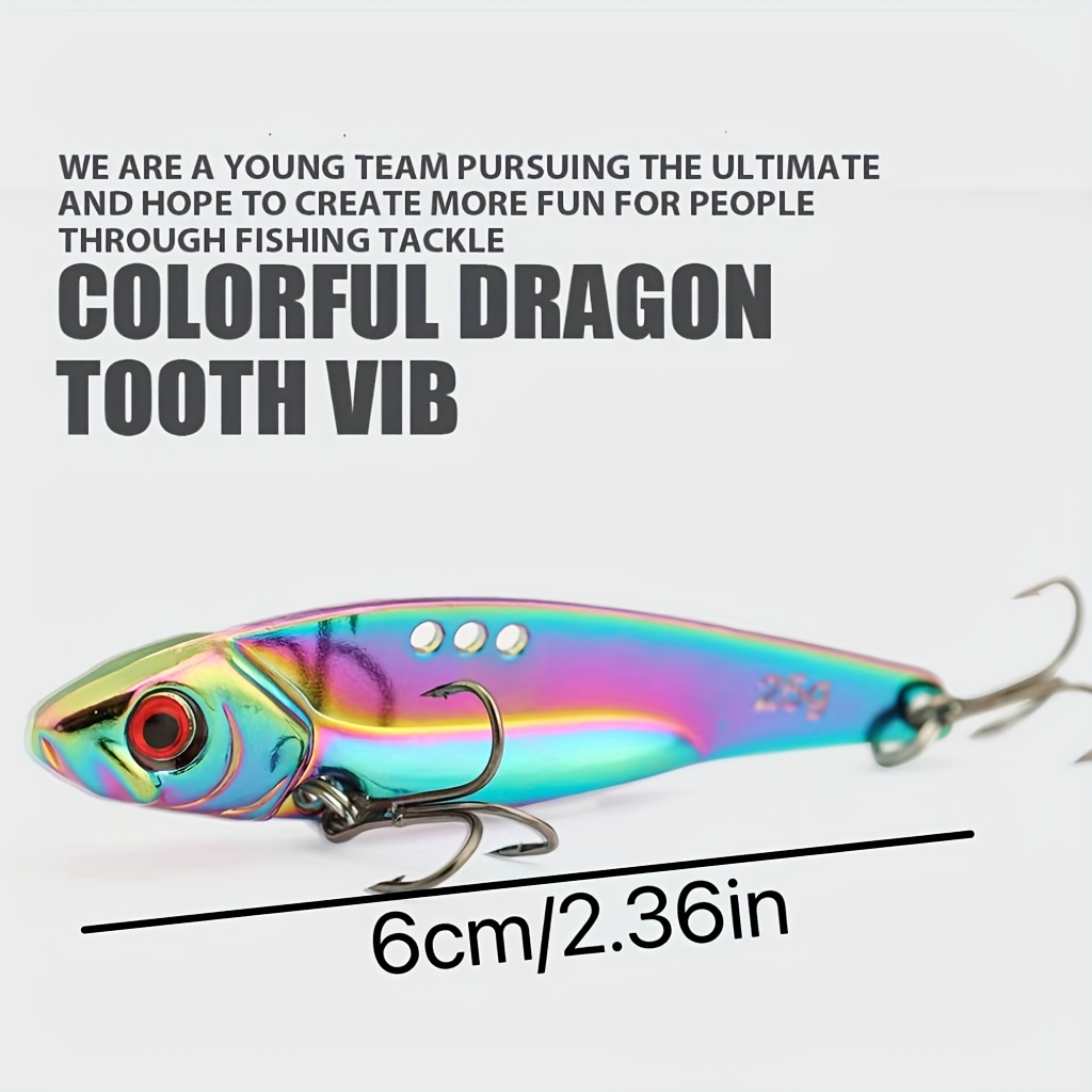 Colorful Metal Sequin Vib Full Swim Layer Fake Bait - Temu