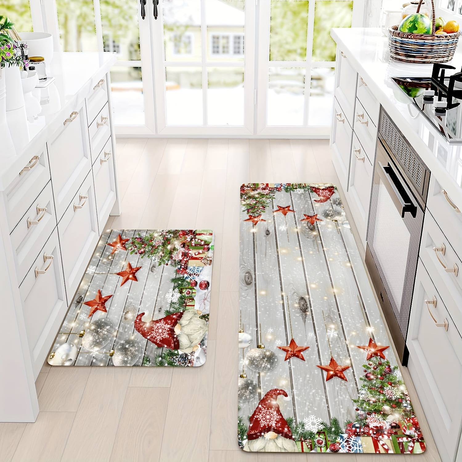 Designer Soft Grain Kitchen Mats