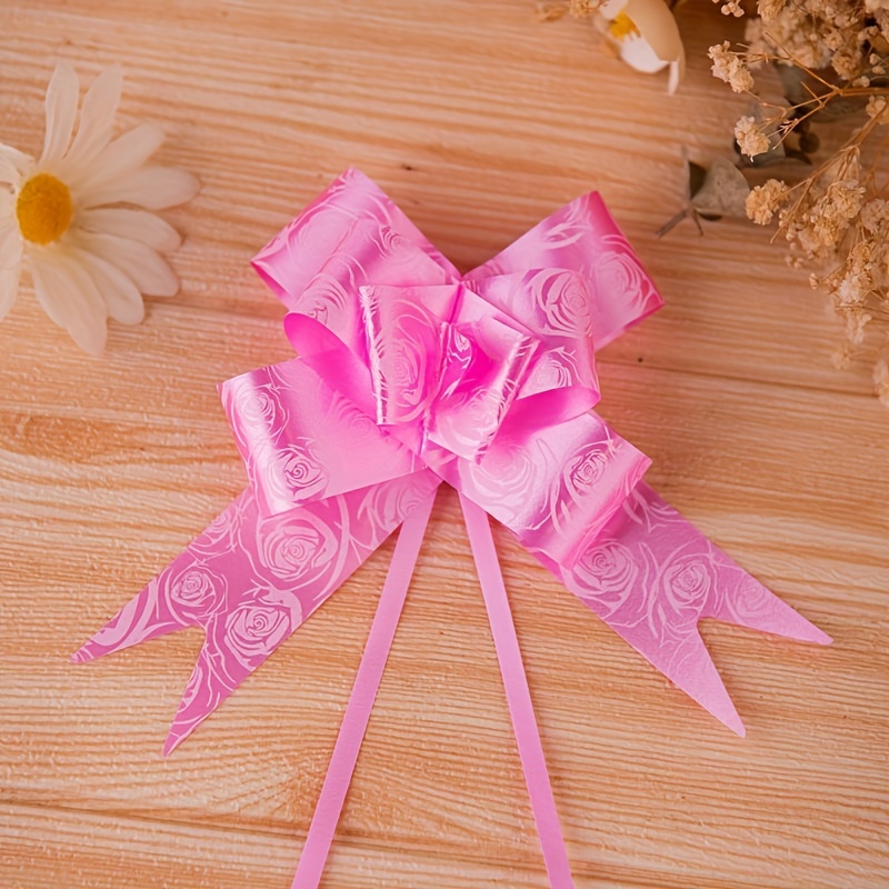 Wrapping Decorations: Bows Pull Ribbons Knots Bows For Gift - Temu