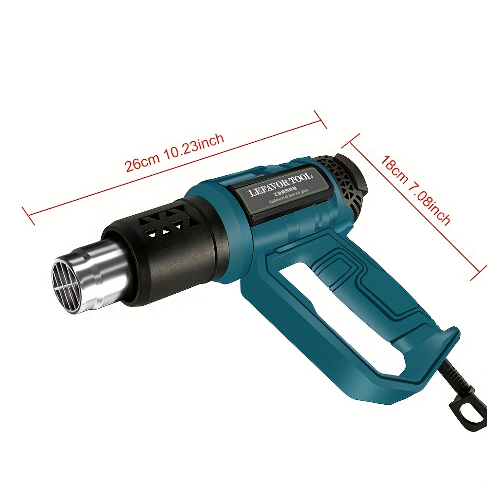 Professional Heat Gun Industrial Hair dryer 2000W Hot Air Gun Air dryer for  soldering Thermal blower Shrink wrapping Tools