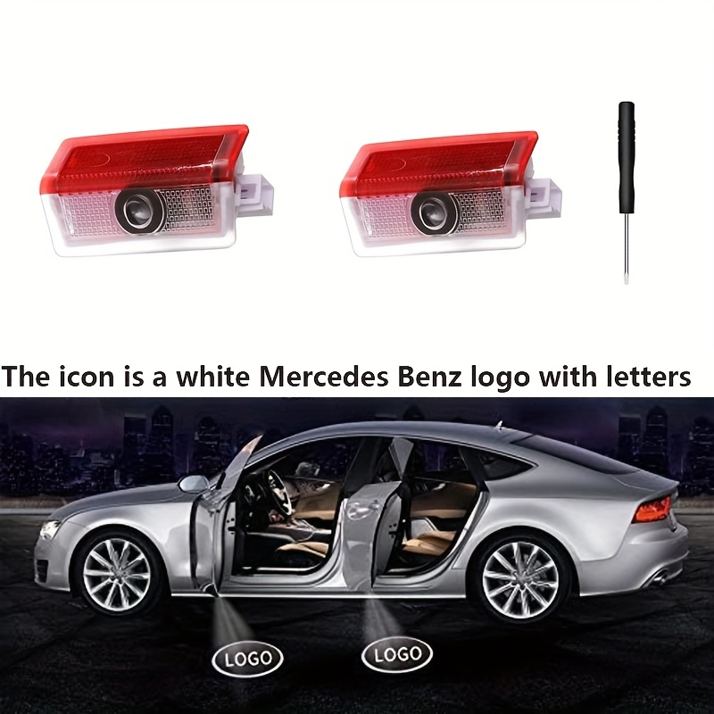 Projecteur de logo de porte de voiture Mercedes