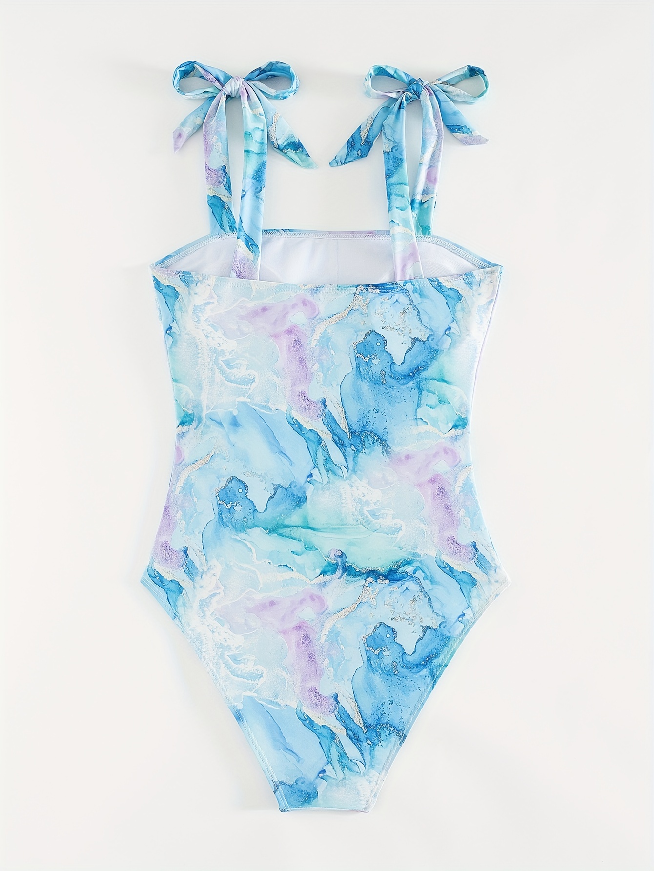 Women's Ombre Ombre * Swimsuit - Backless Tummy Control, Drawstring Tie  Side High Cut Bathing Suit - Perfect for Summer!