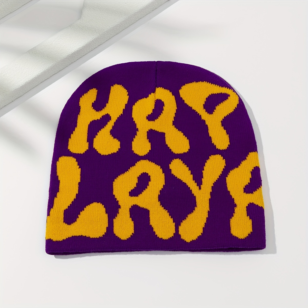 Y2K Hip Hop Candy Knitted Beanie Hat