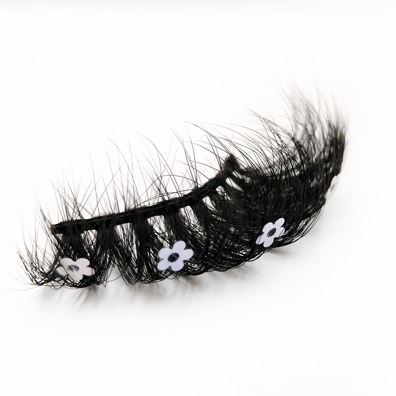 Fluffy Flower Eyelashes Faux Mink Lashes 25mm