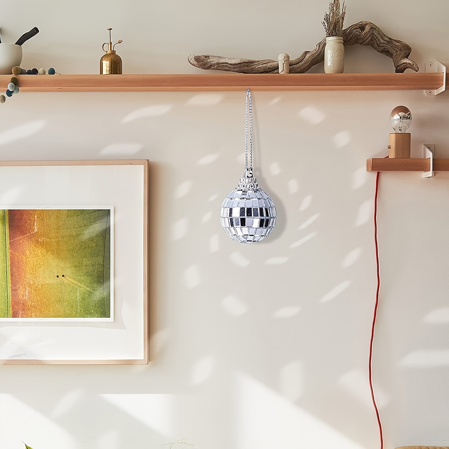 Wall mounted store disco lights