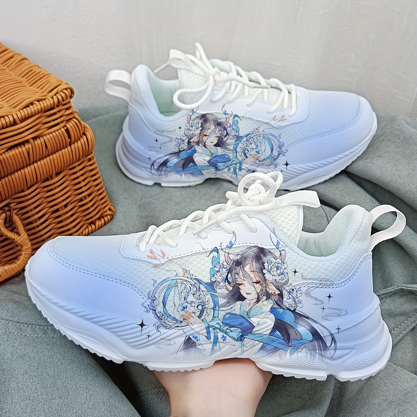 Converse Inspired Shoes Anime Sneakers Anime Shoes Leather - Etsy Finland