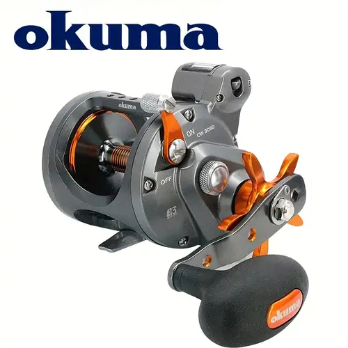 Electric Line Counter Baitcast Fishing Reels With Large - Temu