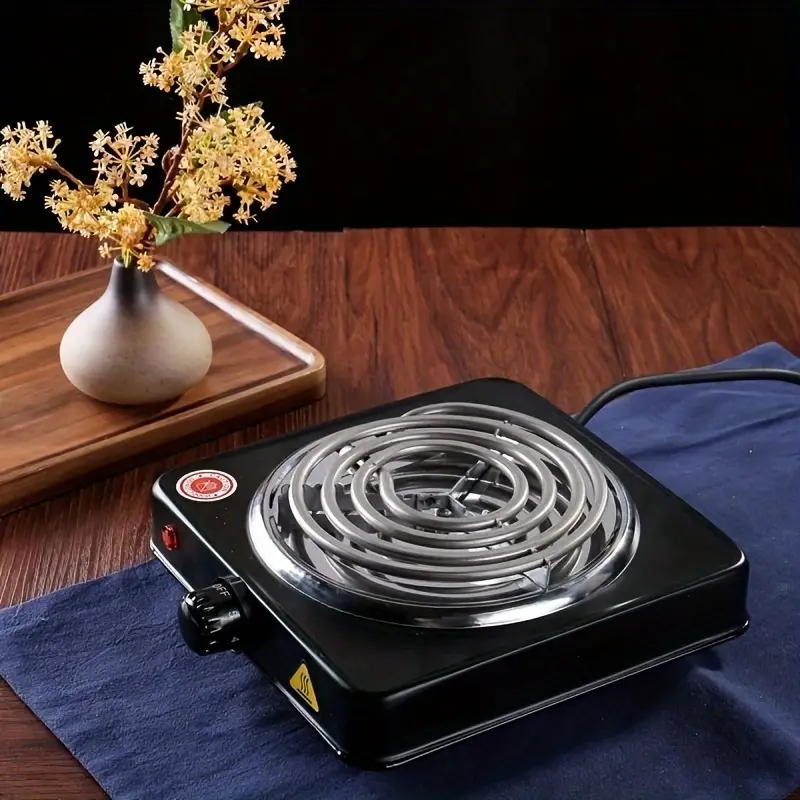 1pc, Electric Stove, Tea Cooker, Small Electric Stove, Heating Tube,  Carbonizer, Carbon Stove, Heating Stove, Insulation, Coffee Cooker, Electric  Stove, Kitchen Stuff Kitchen Accessories Home Kitchen Items