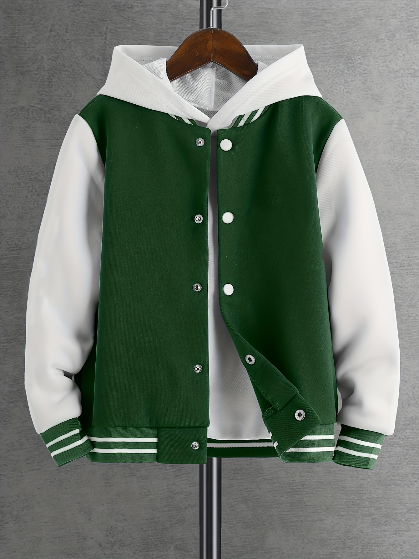 Chaqueta Universitaria Niños - Temu