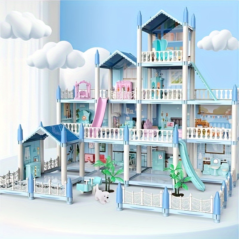 Maison 2 étages Playmobil entièrement meublée