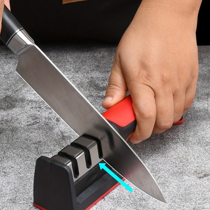 1pc Household Quick Handheld Knife Sharpener, Kitchen Knife