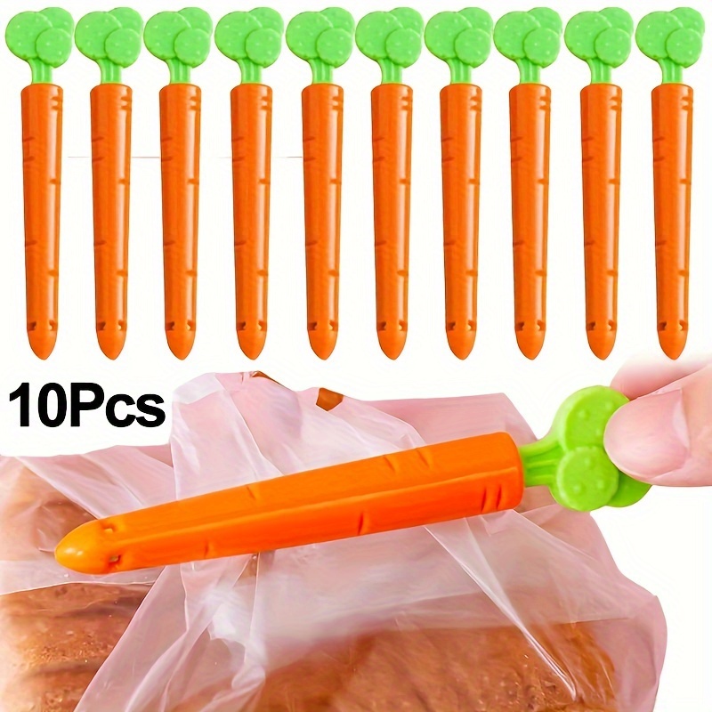 Bread Bag Clips - Series A/0 - Orange