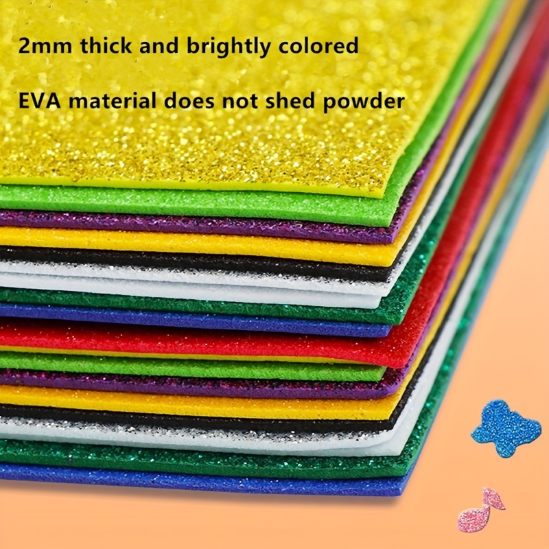 Colored Sheets Foamed Eva, Eva Foam Sheet Craft