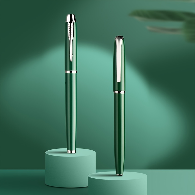 

1pc Green Heavy Metal Stylus Pen, Business Signature Pen, Great Christmas Halloween Thanksgiving Day Gift, New Year's Gift, Valentine's Day Gift