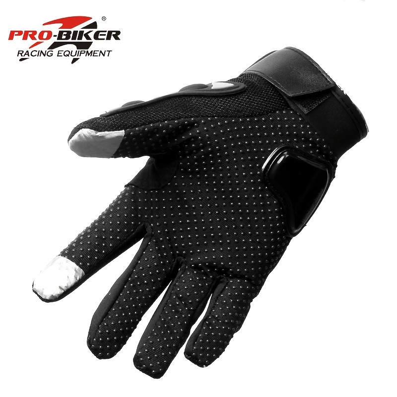 Motorcycle Gloves With Screen Touch Full Finger Non-Slip gloves — Biker  Beanie Helmets