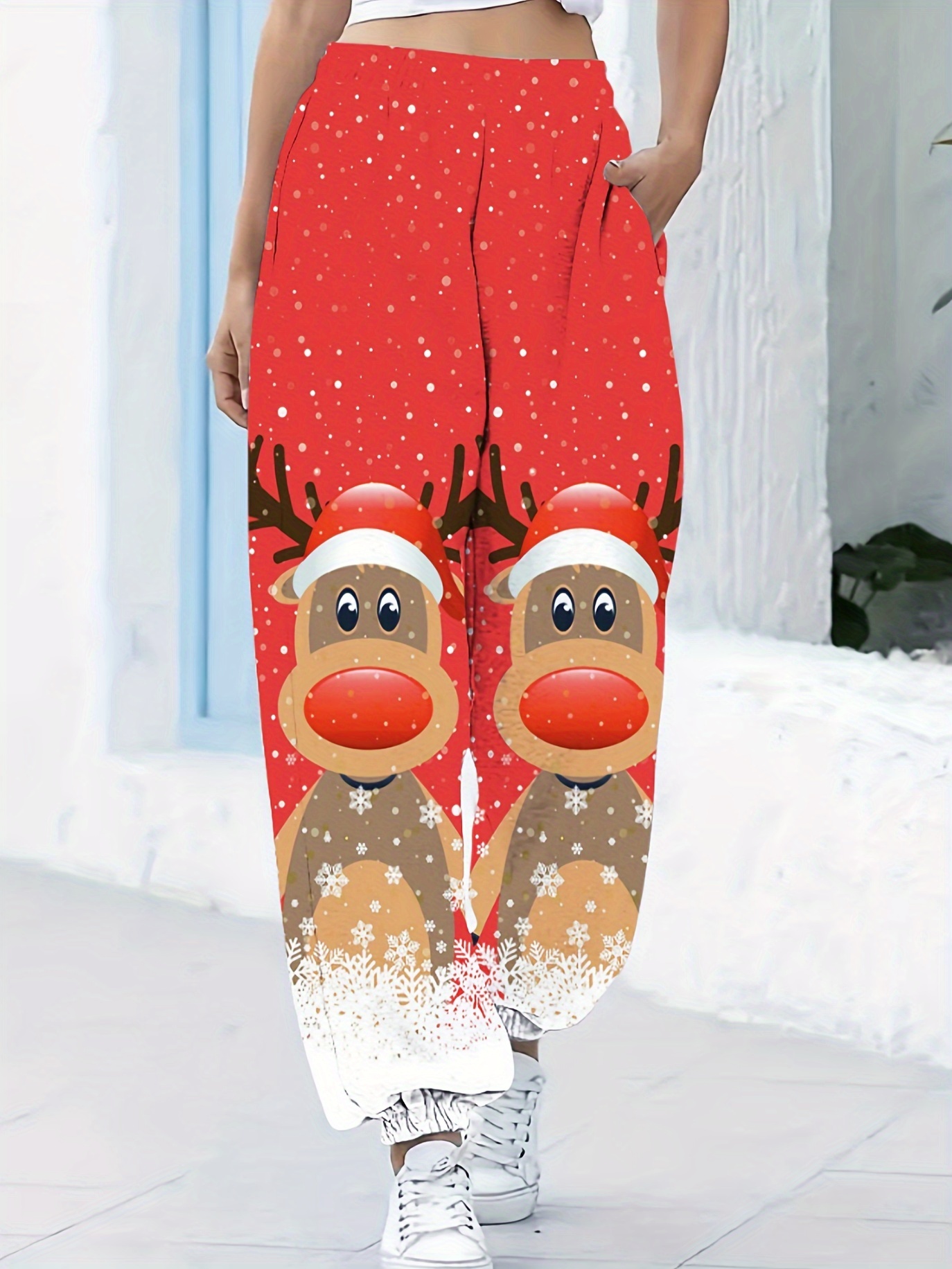 Christmas jogger hot sale pants