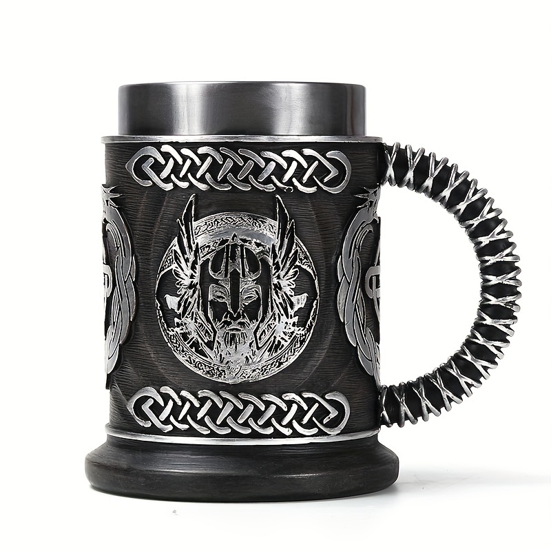 Gamer Coffee Mug - Insulated Coffee Mug 10oz - Skyrim Inspired