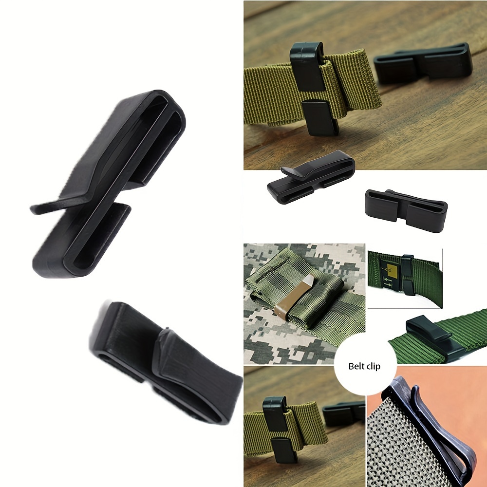 Black Plastic Buckle Clip, Quick Slip Keeper, Buckle Clip Slider, For Belt  Tactical Backpack Adjusting Strap Webbing Art & Craft Supplies - Temu  Germany