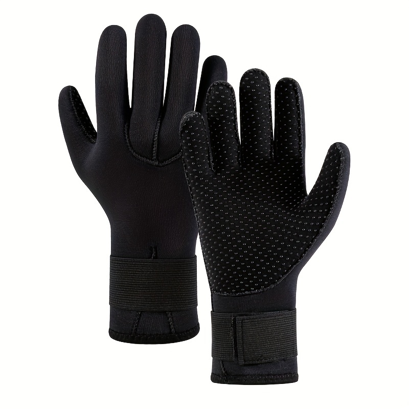Anti-Slip 3MM Diving Gloves for Men - Winter Swimming Gear for Fishing and  Snorkeling - Wear-Resistant and Scratch-Proof Hand Cover for Adults