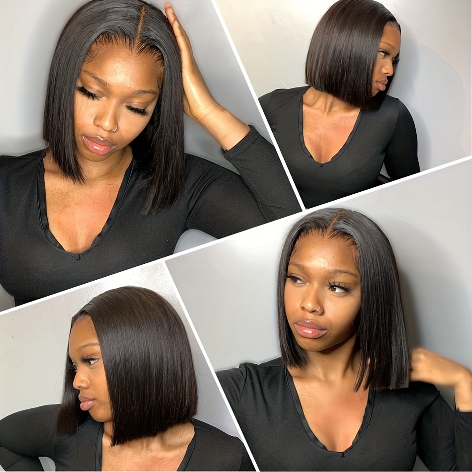 Short straight outlet hair for women