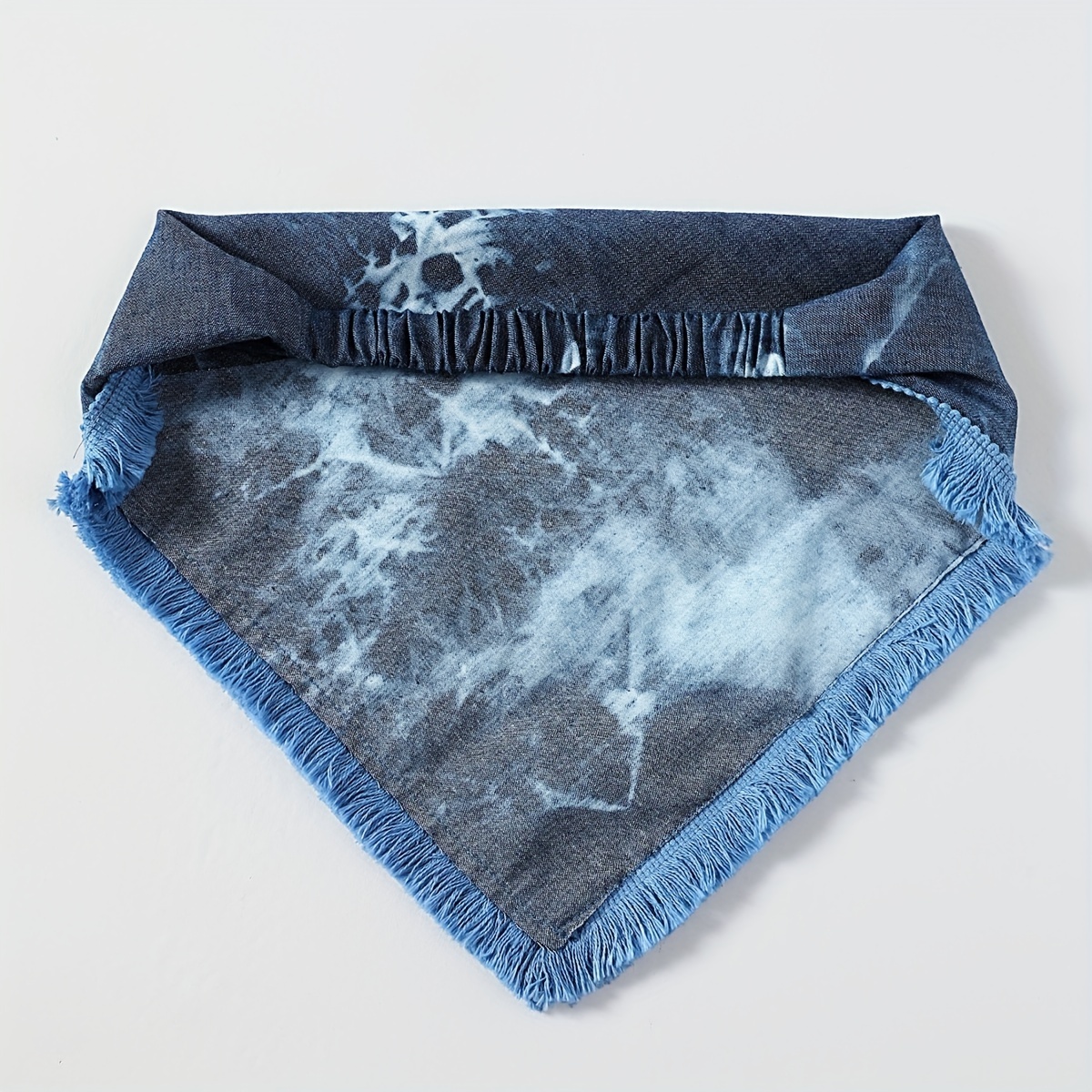 Tie Dye Vintage Headband Punk Style with Tassel