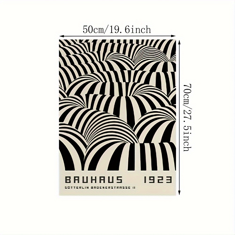 Black Op Art Bauhaus