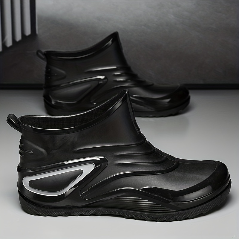 Fashion Non Slip Rain Boots Chef Shoes Fishing Shoes Water Shoes Aqua Shoes  - Men's Shoes - Temu