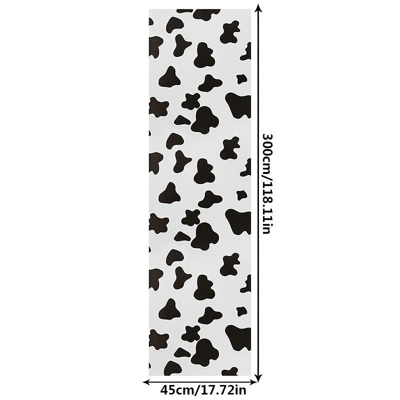 Cow Pattern Wallpaper Peel and Stick Black and White Wall -  Denmark