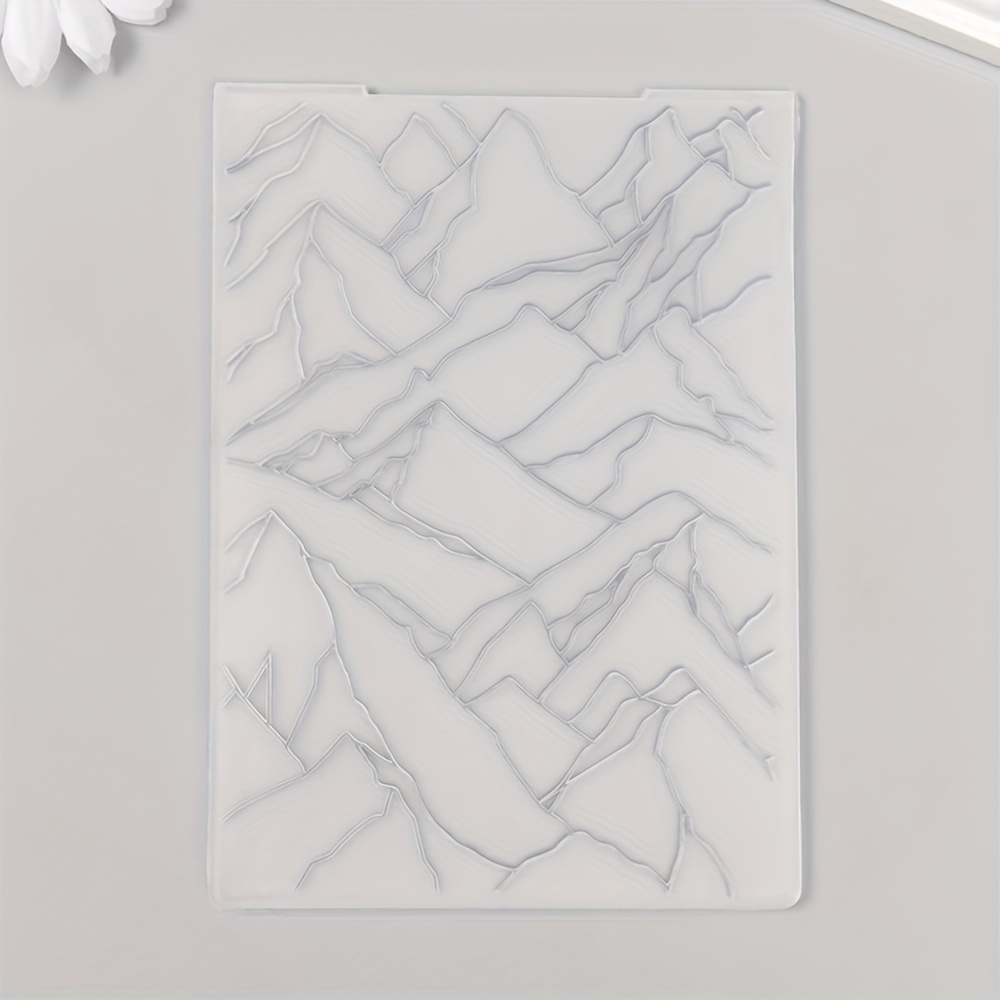 Lucky Leaf 3d Plastic Embossing Folders Template For Diy - Temu