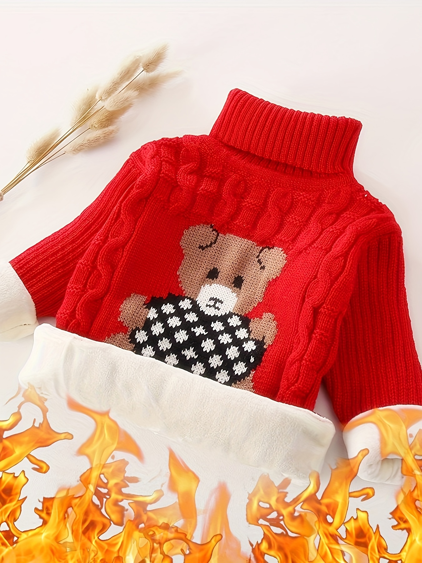 Kids discount teddy jumper