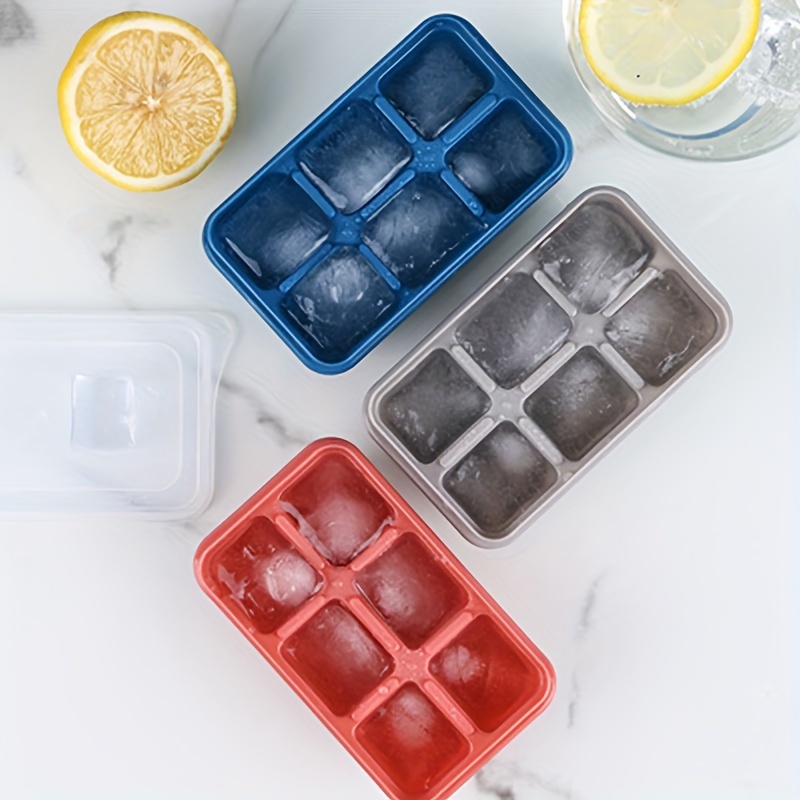 Ice Cream Shape Silicone Ice Cube Trays For Freezer Molds 3d Ice Cube Mold  Tray, For Whiskey Drinkers, Bartenders, Gift Exchanges, Home Bars And  Holiday Gifts - Temu