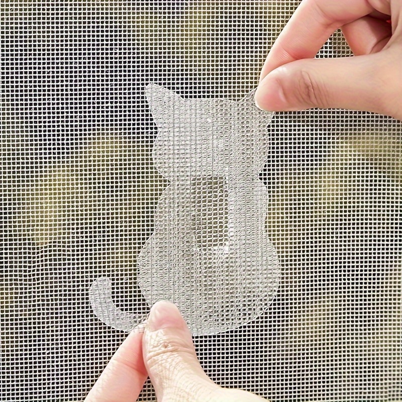 

10pcs Animal Shaped Door And Window Screen Repair Patches, Waterproof And Mosquito Resistant Tape For Covering, Tears And Holes In Home Decoration