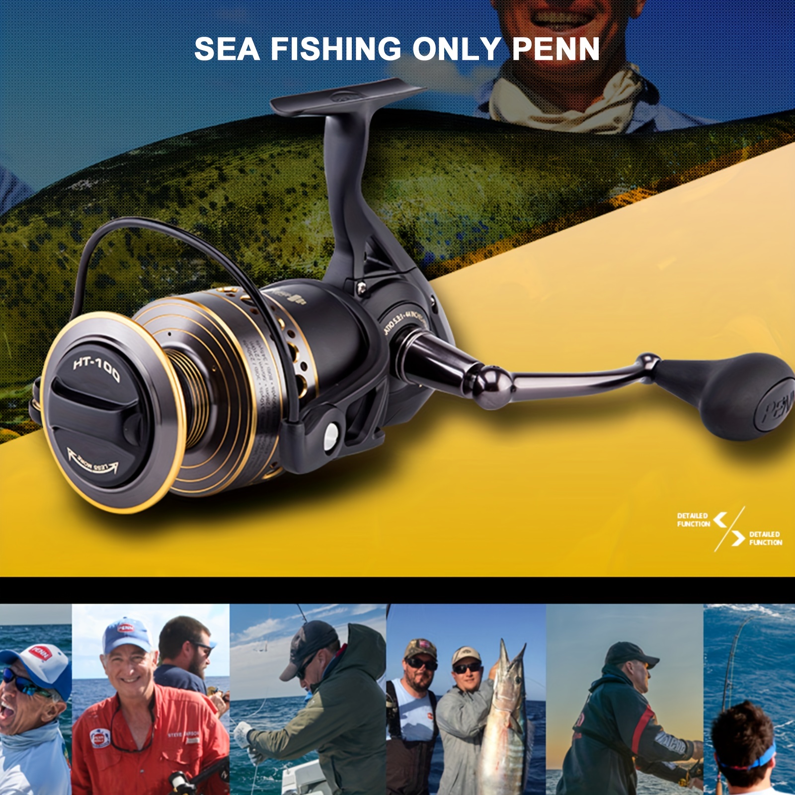 Penn Saltwater, Sea Fishing Rods, Reels & Clothing