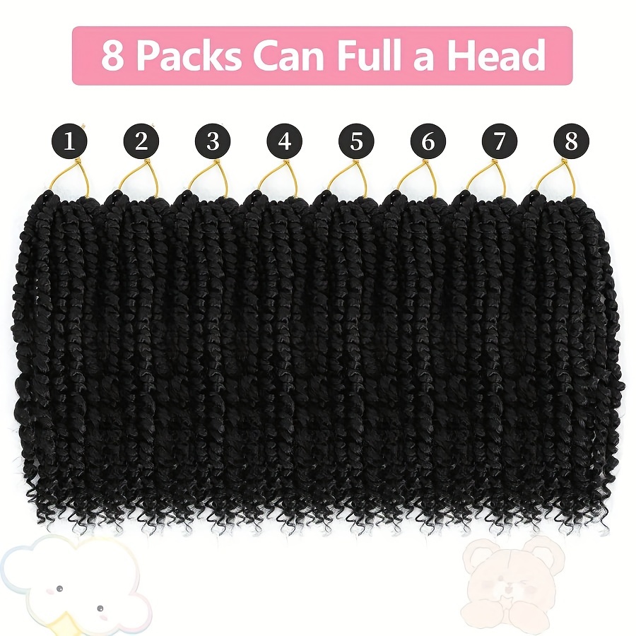 Passion Twist Crochet Hair Pre twisted Short Crochet Passion Twist Hair