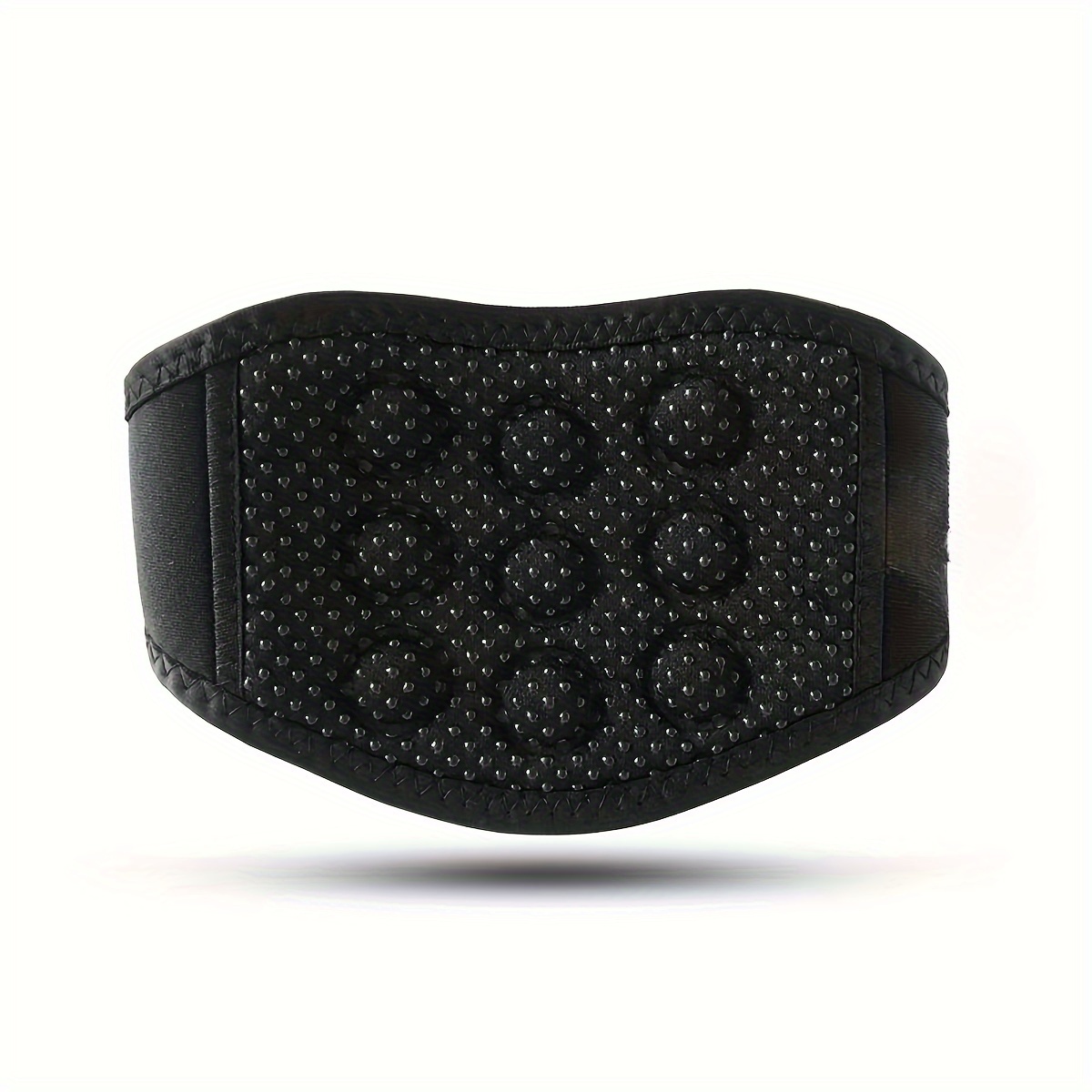 Self-heating Tourmaline Neck Magnetic Support Belt, Black Protect Band, Neck  Support Massage Belt - Temu