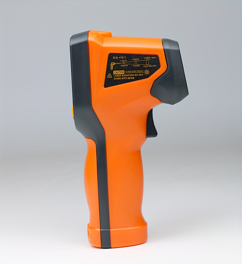 TASHHAR Infrared Thermometer Non-Contact High Precision Digital Home Baking  Handheld Oil Temperature Gun Thermometer Industrial Kitchen Temperature