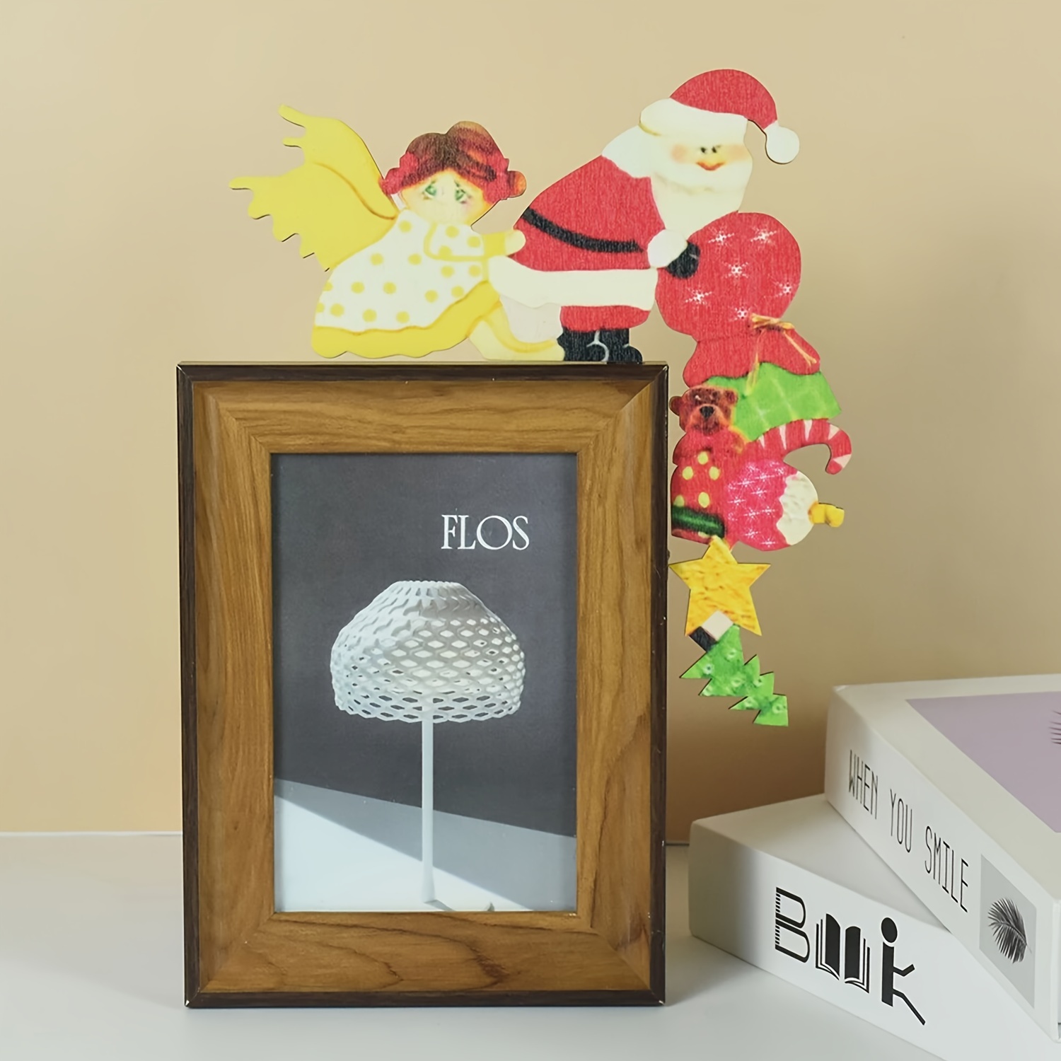 Santa Picture-Frame Ornament Craft