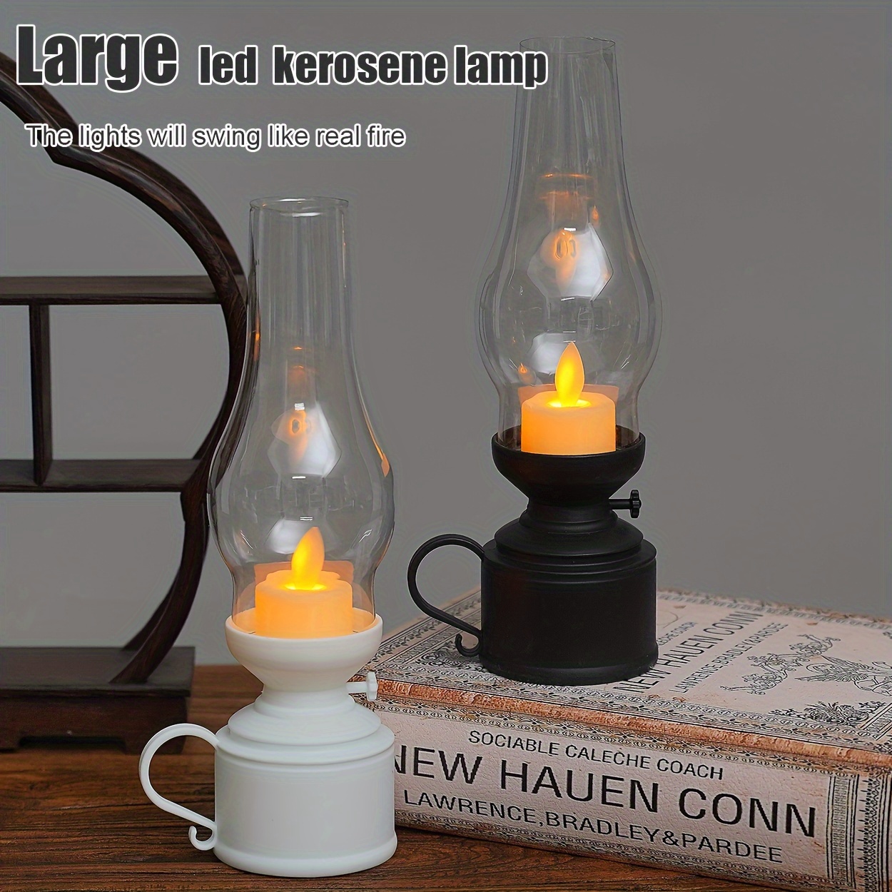 Oil Lamp With Adjustable Fire Wick Oil Lamps For Indoor Use - Temu